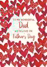 Classic Father's Day Card - Wonderful Dad created by The Boy and the Bear