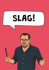 Funny Birthday/Anniversary Card - Danny Dyer - Slag created by @MisterDave
