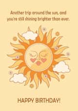 Birthday | Classic | For Her | Shining brighter with every year! created by Lina Skye