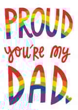 Heartfelt Mother's Day Card - Proud - LGBTQ+ created by @AimeeStevens.Design