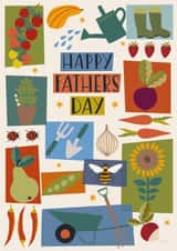 Classic Father's Day Card - Gardening created by Nina Raby - Jones