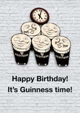Classic Birthday Card - Guinness - Guinness Time created by Paul Jones