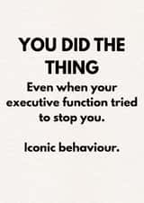 Graduation or Big Goal Card – Celebrating Any Personal Win created by Matthew Curry