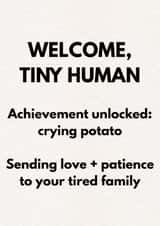 New Baby Card – For Parents Who Are Already Exhausted created by Matthew Curry