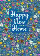 Happy New Home- Wildflower design- Cottagecore created by Jen James