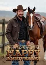 Funny Anniversary Card - Rip Wheeler - Yellowstone created by Shower Thoughts