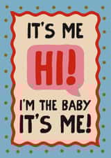 Fun New Baby/Pregnancy Card - Taylor Swift Song - It's Me! created by HollieGraphik