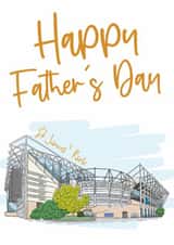 Football Father's Day Card - Newcastle United - St James' Park created by Moo & Snip
