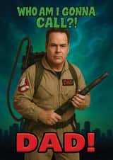 Funny Father's Day Card - Ghostbusters created by ShortRound888