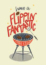 Classic Father's Day Card - Flippin' Fantastic - Barbecue created by Cindy Reynolds