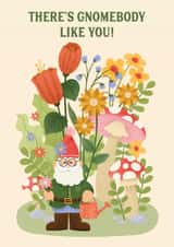 Cute Anniversary/Love & Friendship Card - Garden Gnome - Pun created by Milkbar Studio