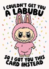 Funny Birthday Card - Labubu created by Studio Doodles