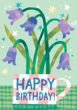 Pretty Birthday Card - Bluebell Bouquet created by Catherine Pape