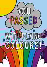 Classic Exams Card - Flying Colours created by TeePee Creations