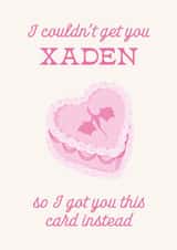 Funny Birthday Card - Fourth Wing - Xaden created by Good Girls Book Club