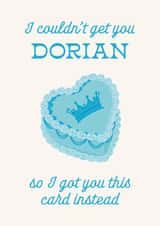 Funny Birthday Card - Dorian - Throne Of Glass created by Good Girls Book Club