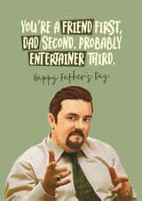 Funny Father's Day Card - The Office - David Brent created by Atwood & Atwood