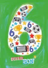 Classic Birthday Card - 6th - Super Son created by Rulu