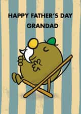 Cute Father's Day Card - For Grandad - Mr. Men created by Mr. Men
