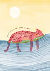 Lazy birthday greetings created by Nikita Jariwala