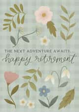 Pretty Retirement Card - Next Adventure created by Ellice Owens Designs