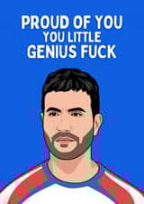 Funny Graduation/Congratulations Card - Roy Kent From Ted Lasso - Little Genius created by Sundiva Designs