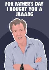 Funny Father's Day Card - Jeremy Clarkson - Jag created by Pink + Pip