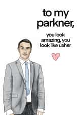 Funny Anniversary/Valentine's Day Card - Stath Lets Flats - To My Parkner created by Mimi's Studio