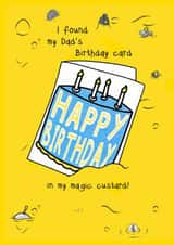 I Found my Dad's Birthday Card in My Magic Custard created by ThinkingBigger Ltd