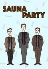 Eurovision 2025 - Sweden KAJ Sauna Party created by Anastazia