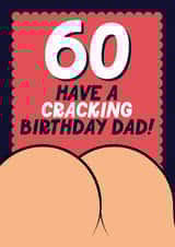 Funny 60th Birthday Card - For Dad - Cracking created by Blush & Blossom 