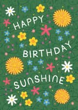 Classic Birthday Card - For Her - Flowers created by Lucy Mulligan