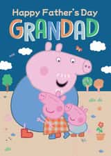 Peppa Pig Grandad Father’s Day Card – Full of Cuddles & Love created by Danilo