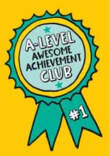 Classic Exams Card - A-Levels - Awesome Club created by Eskimo Kiss Designs