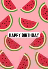 Fun Birthday Card - Watermelon created by Katielakin