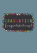 Classic Graduation Card - Congratulations created by Kali Stileman