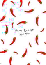 Happy birthday hot stuff created by AMS Graphics