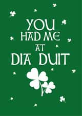 Classic Anniversary Card - Irish - Gaelic created by Harley Moon Designs
