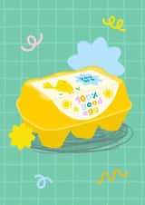 Cute Thank You Card - Good Egg - Egg Box created by Jessica Rachel Sharp