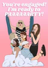 Personalised Engagement Photo Card created by The Queer Store - Funny Engagement Card - For Her - Bridesmaids