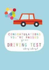 Classic Congratulations Card - Driving Test created by Kali Stileman