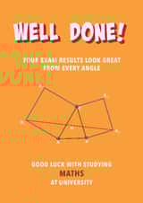 Funny Exams Card - Maths - University created by Incognito