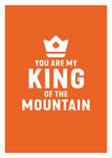A stylish art card for all the cycling and Strava obsessed people in your life! created by DOMINIC RAAD