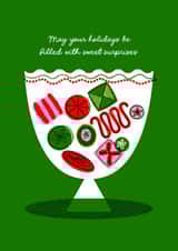 Classic Christmas Card - Vintage Candy - Sweet Surprises created by Carrie ONeal