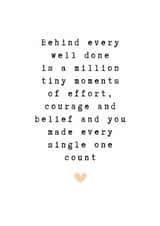 Classic Congratulations/Graduation Card - For Her - Well Done created by @hollielonglanddesigns