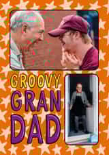 Personalised Birthday Photo Card created by TeePee Creations - Fun Birthday/Father's Day Card - Groovy Grandad
