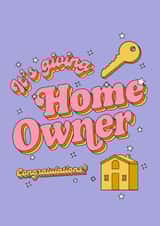Fun New Home Card - House - It's Giving Home Owner created by HollieGraphik