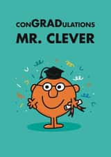 Cute Graduation Card - Mr. Clever - Mr. Men created by Mr. Men