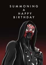 Fun Birthday Card - Sleeptoken - Summoning A Happy Birthday created by Maddie Doherty