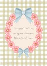 Funny divorce card for her created by Nika Venturini